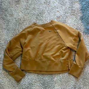 Cropped crew neck Nike sweatshirt